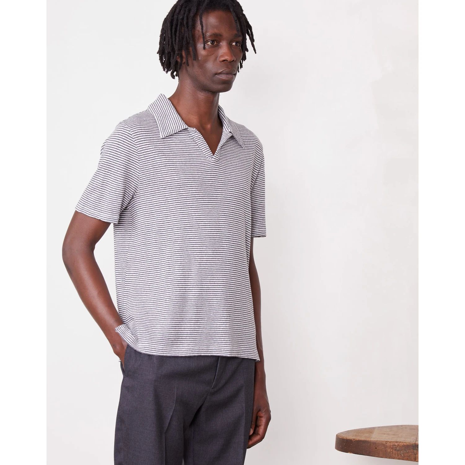 OFFICINE GENERALE T-shirts and Polos Grey