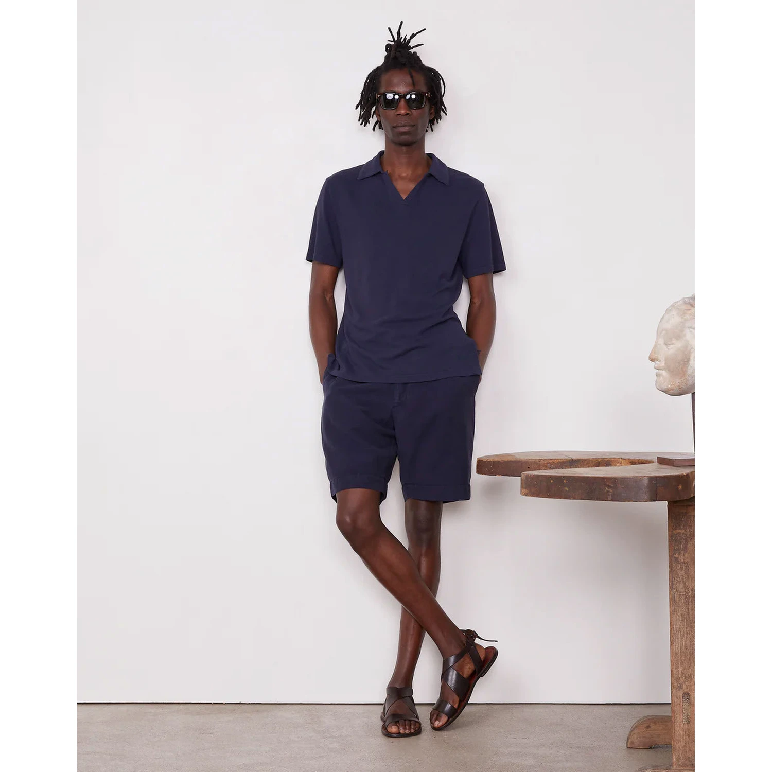 OFFICINE GENERALE T-shirts and Polos Blue