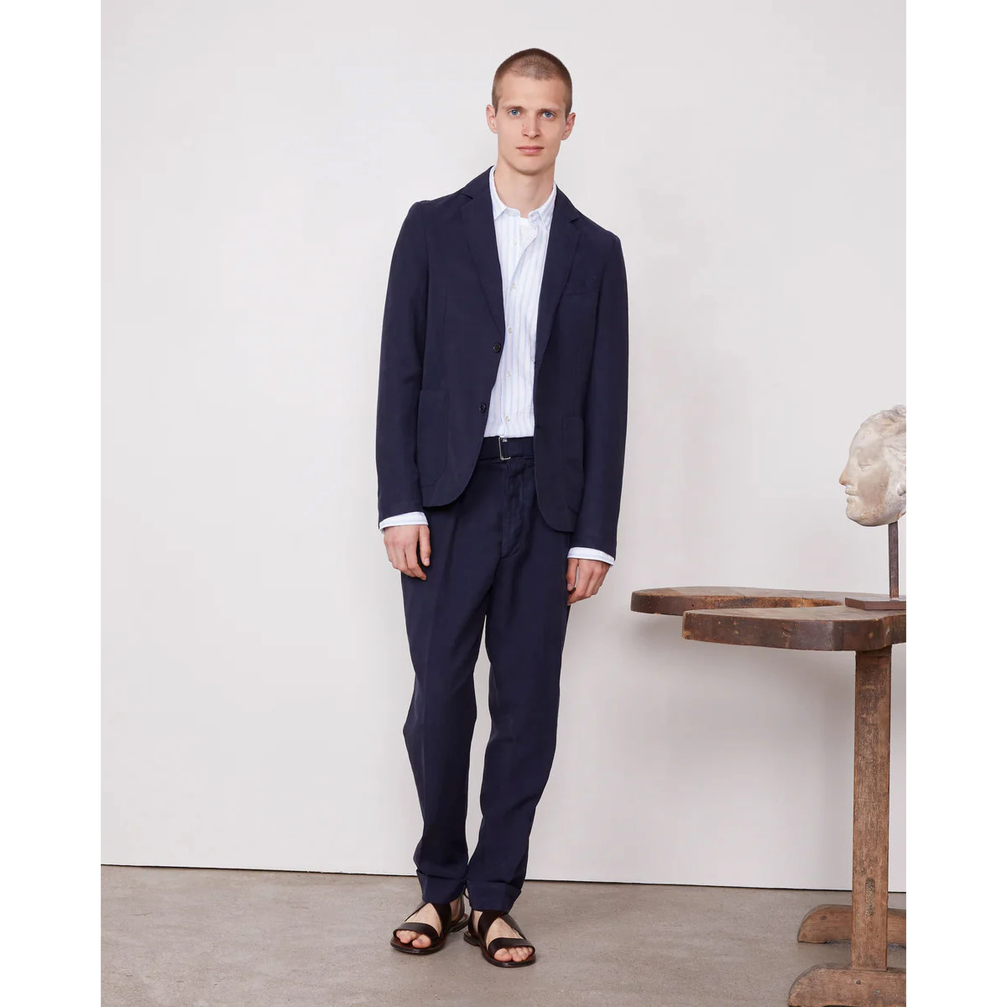 OFFICINE GENERALE Trousers Blue