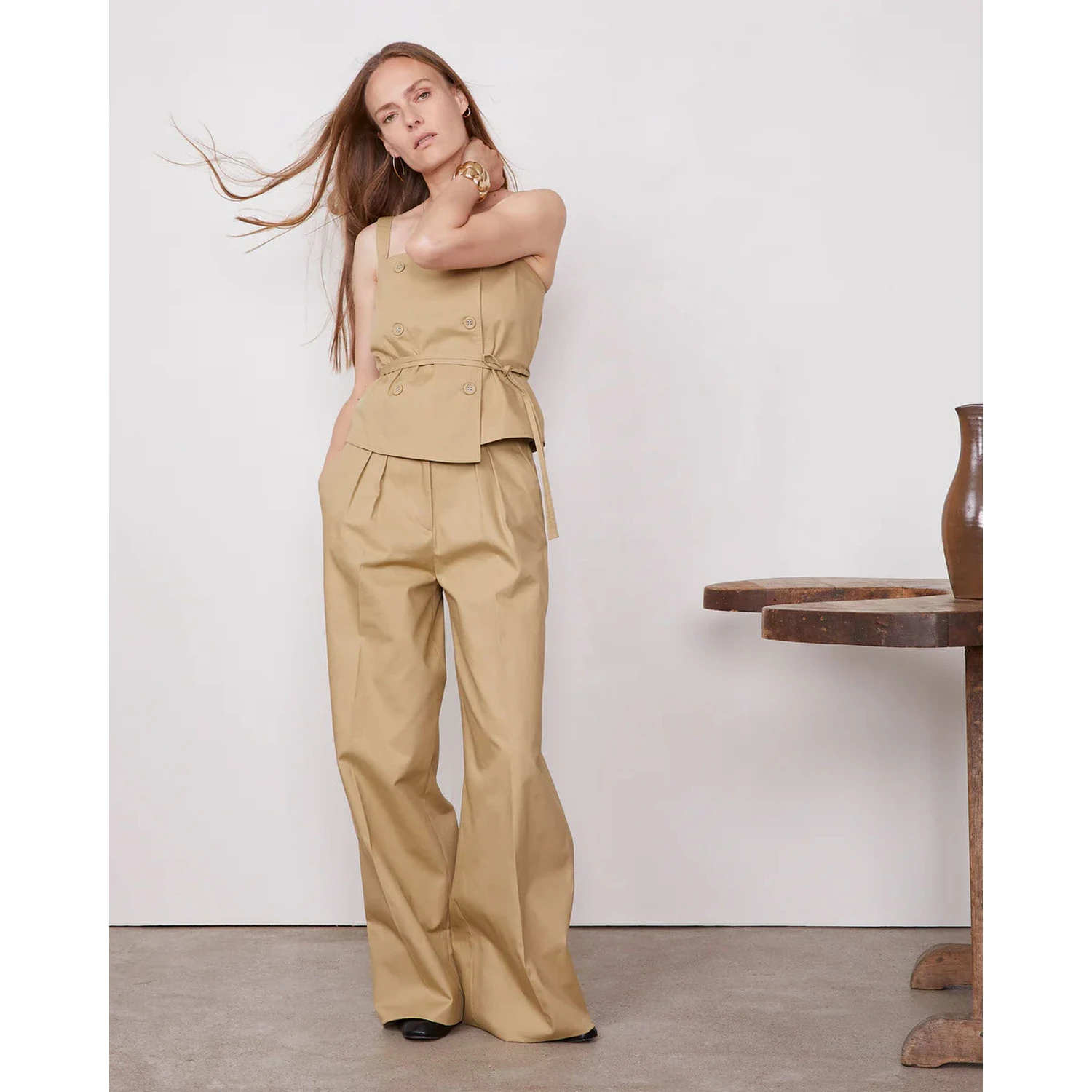 OFFICINE GENERALE Top Beige