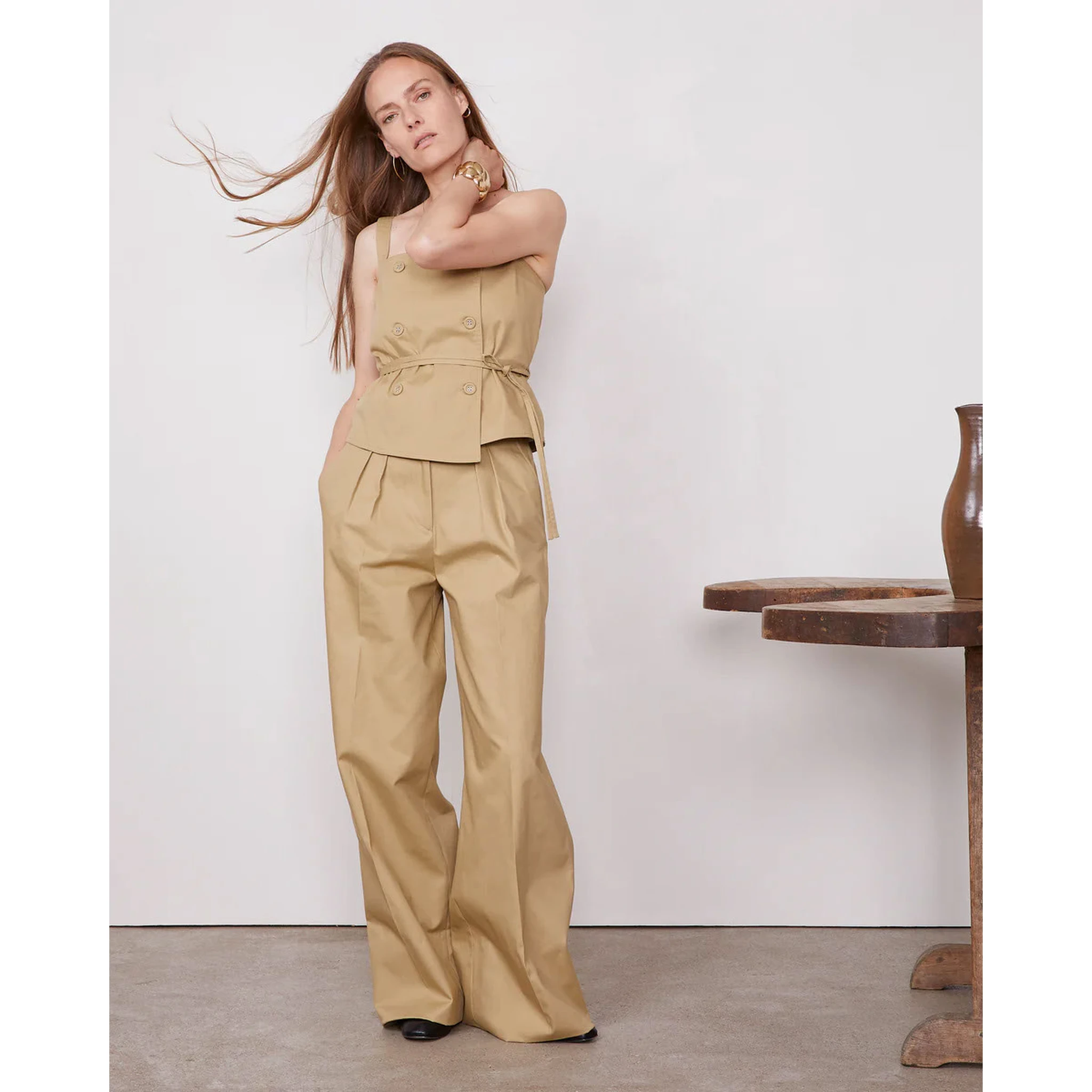 OFFICINE GENERALE Top Beige