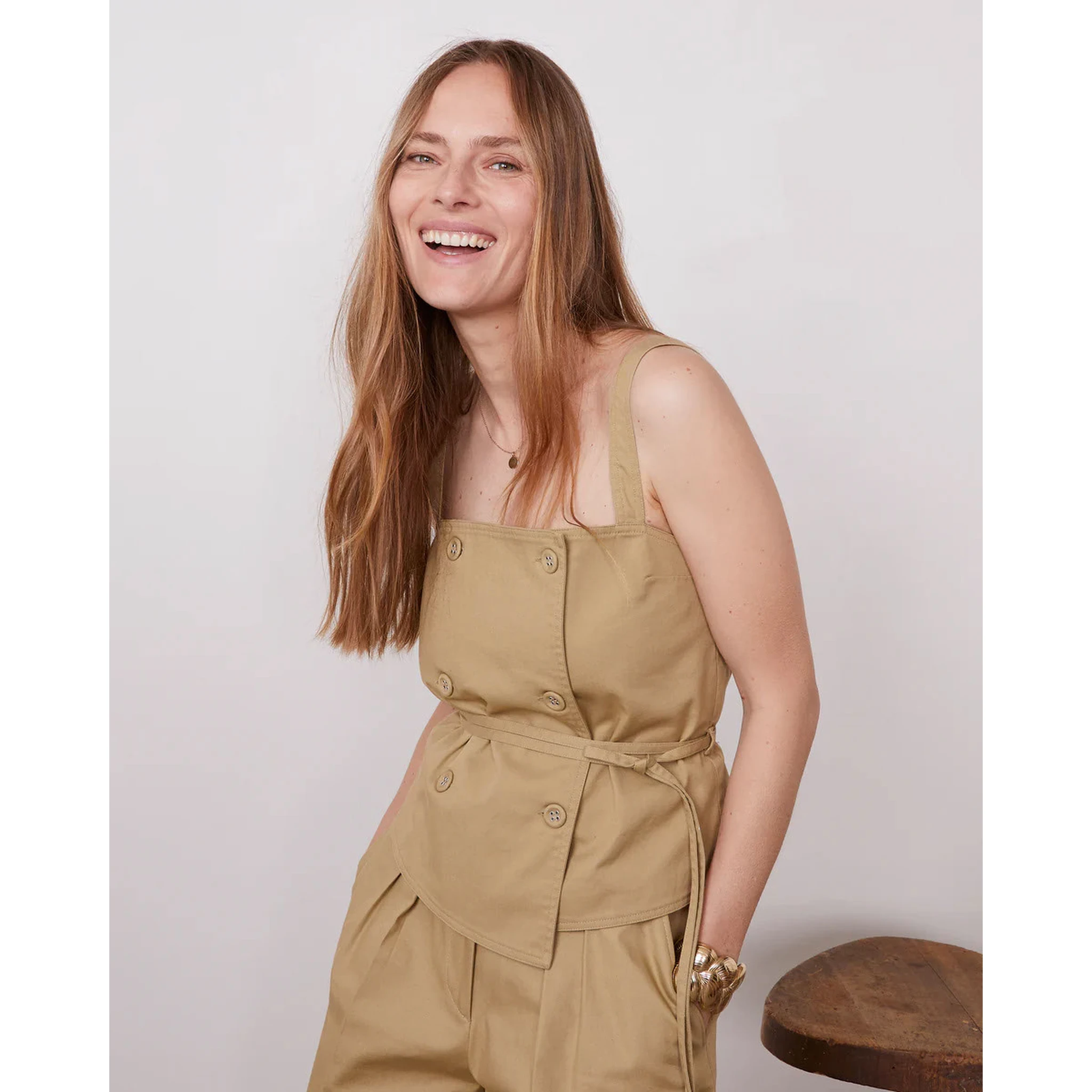 OFFICINE GENERALE Top Beige