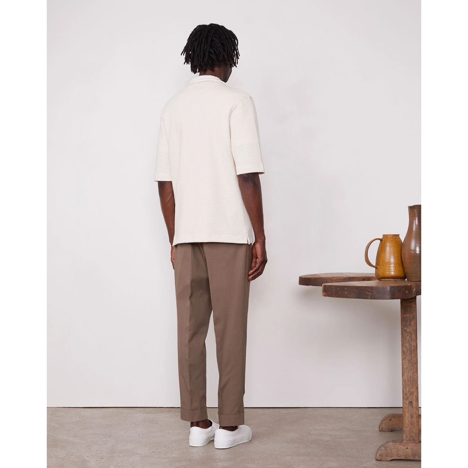 OFFICINE GENERALE T-shirts and Polos Beige