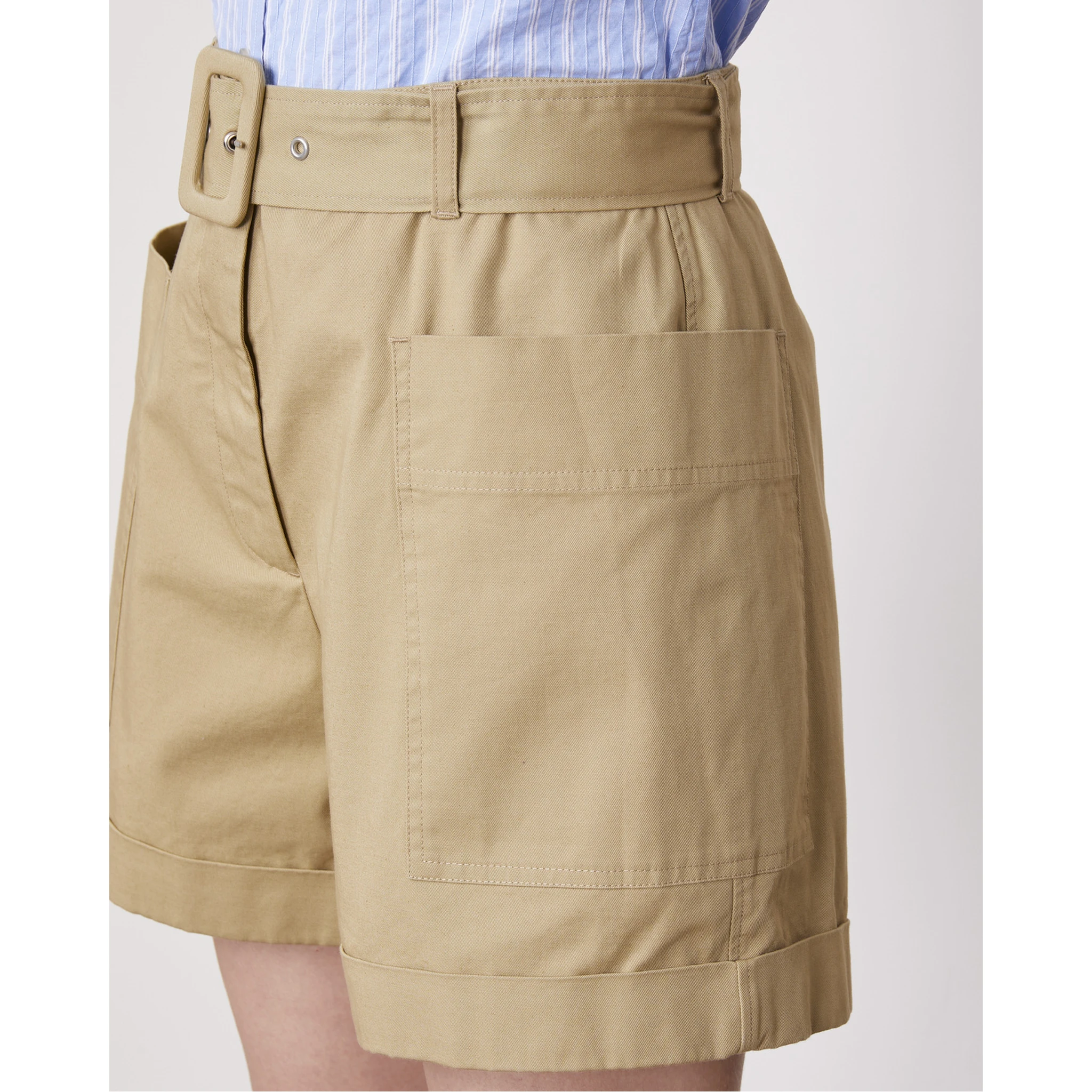 OFFICINE GENERALE Shorts Beige