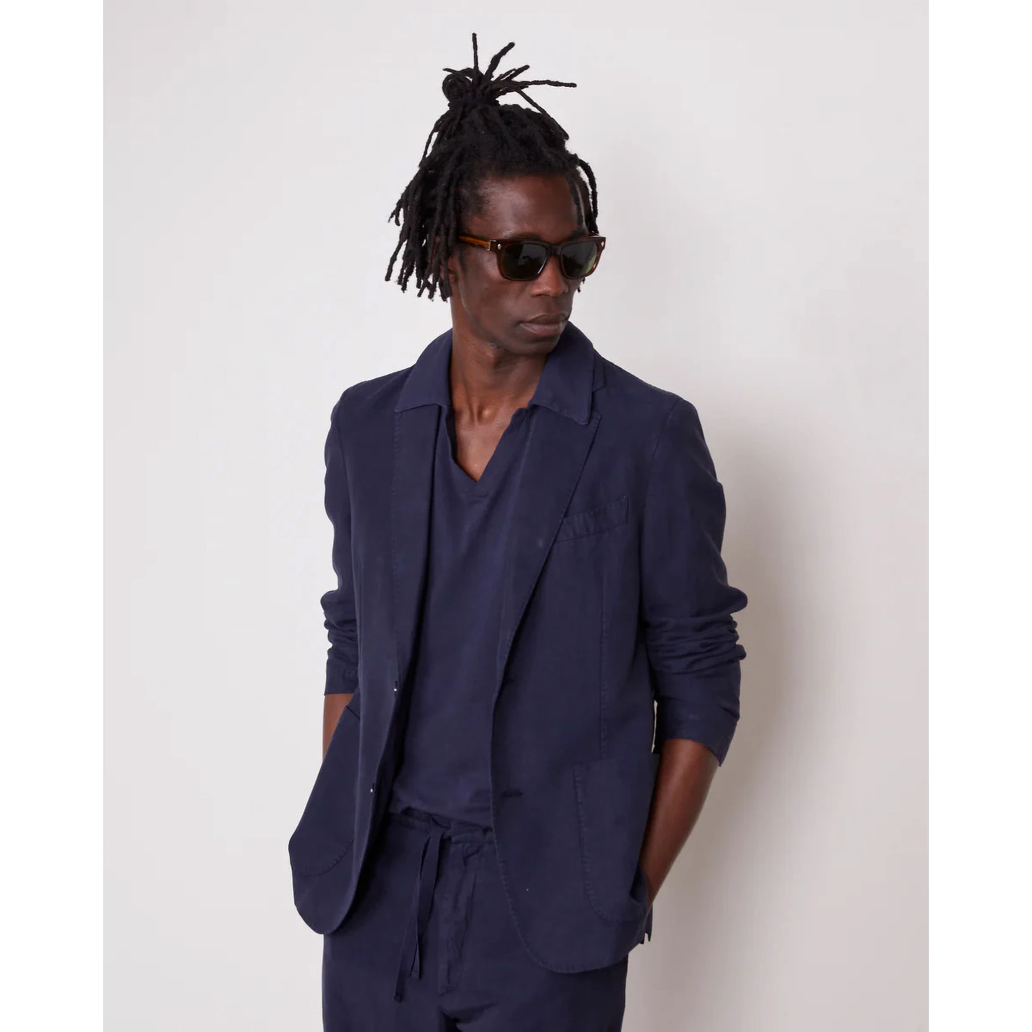 OFFICINE GENERALE Shorts Blue