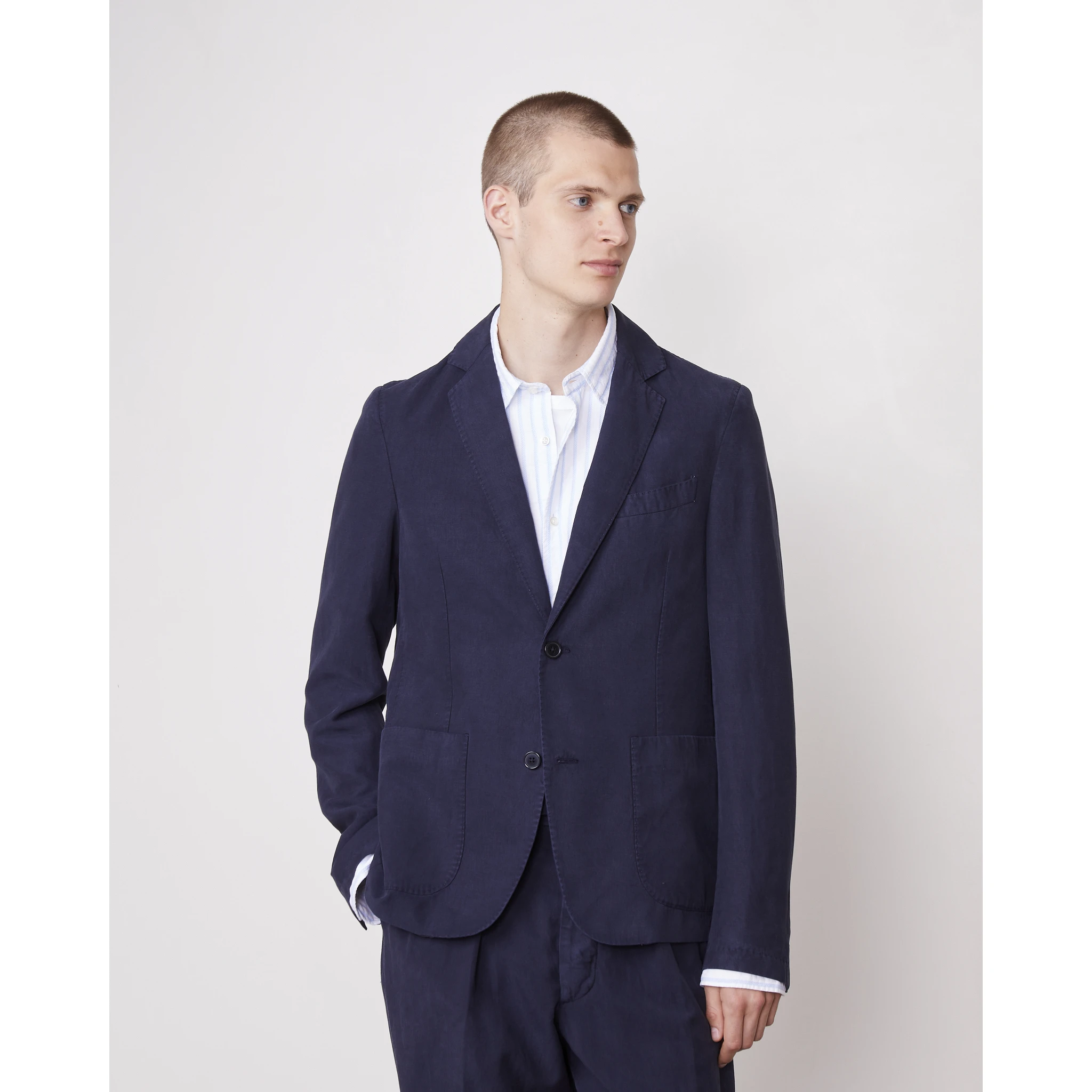 OFFICINE GENERALE Jackets Blue