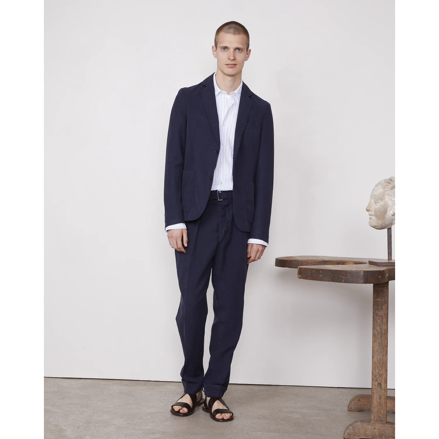 OFFICINE GENERALE Jackets Blue