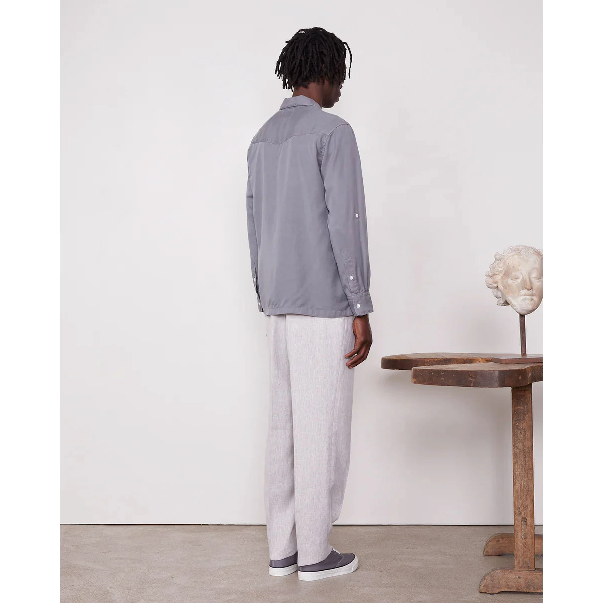 OFFICINE GENERALE Shirts Grey