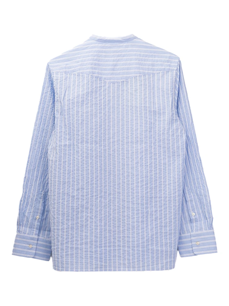 OFFICINE GENERALE Shirts Blue alternative