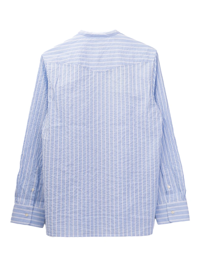 OFFICINE GENERALE Shirts Blue