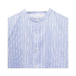 OFFICINE GENERALE Shirts Blue