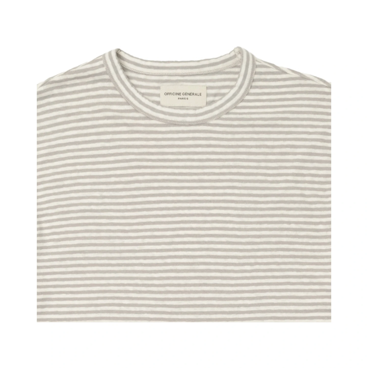 OFFICINE GENERALE T-shirts and Polos Grey