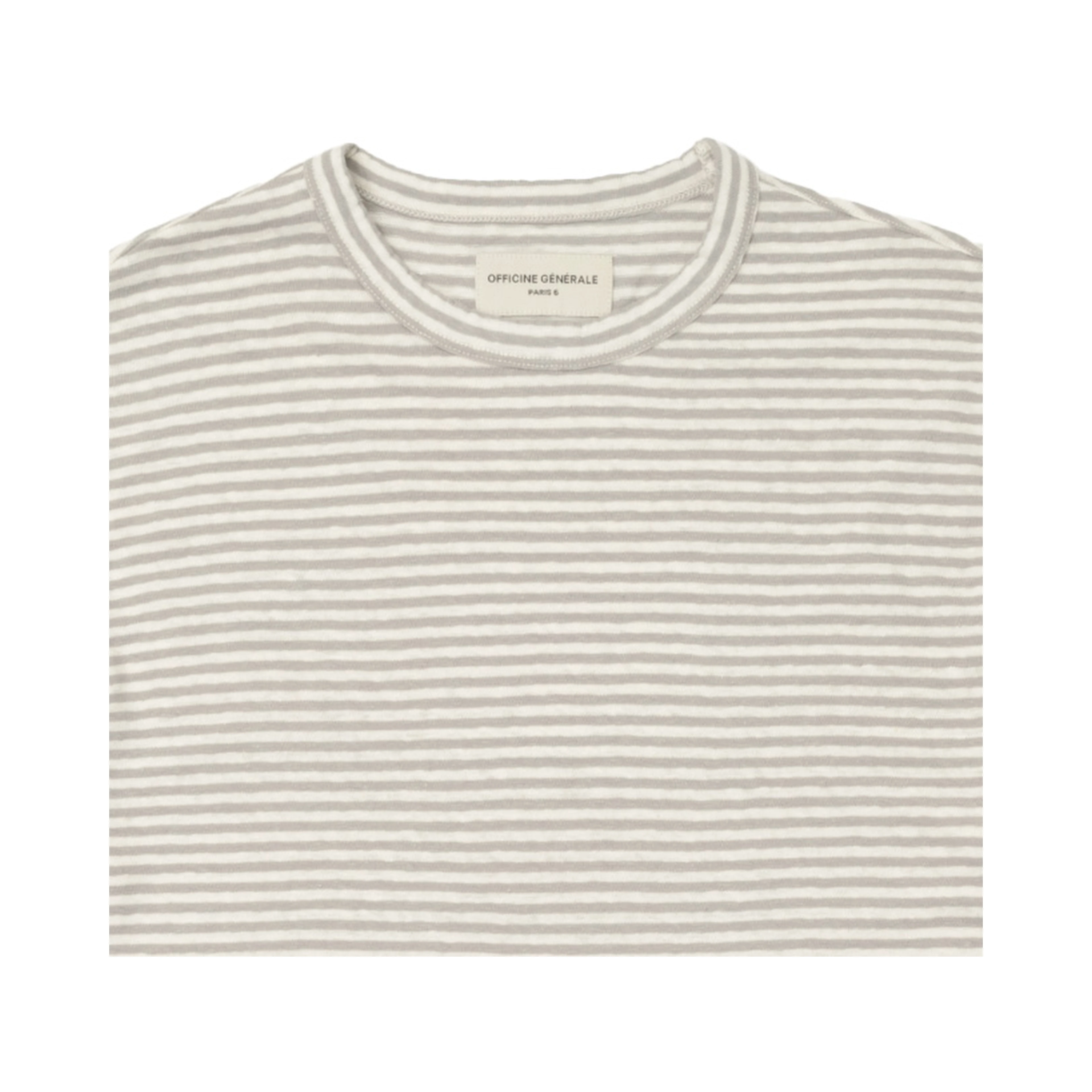 OFFICINE GENERALE T-shirts and Polos Grey