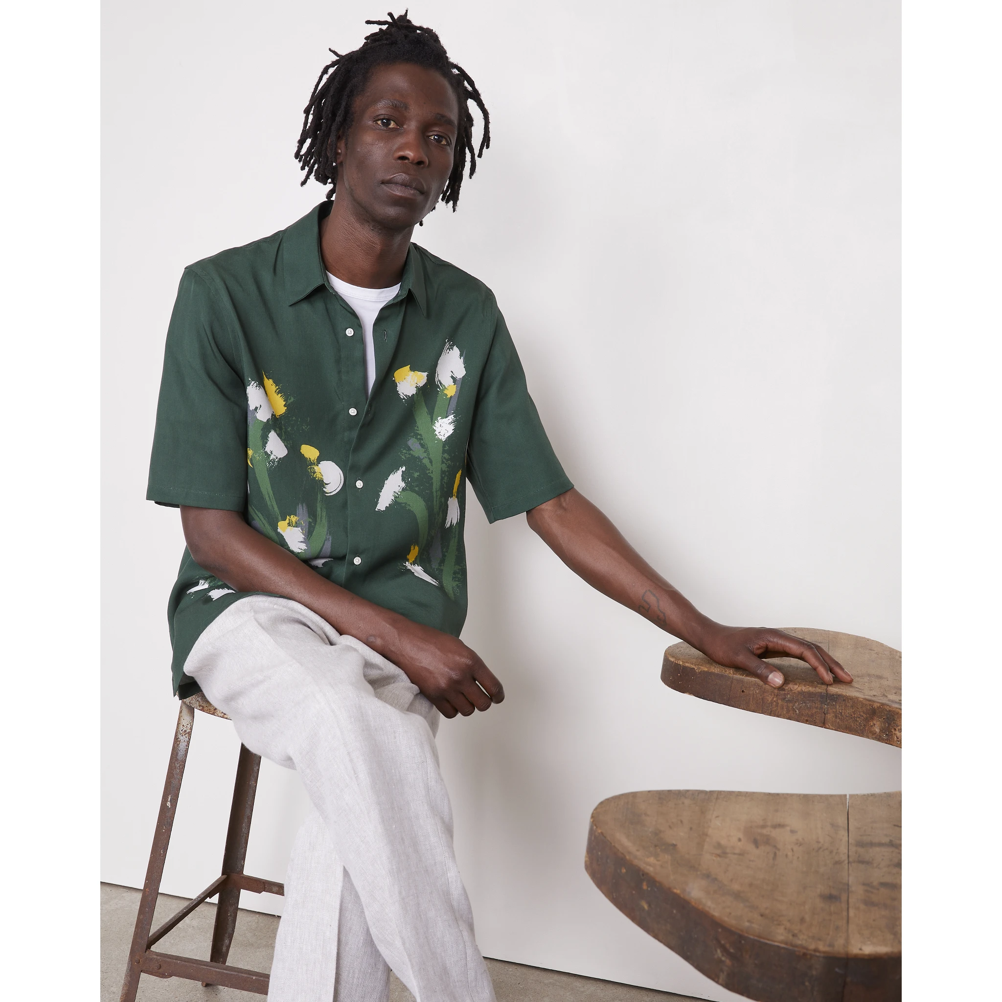 OFFICINE GENERALE Shirts Green