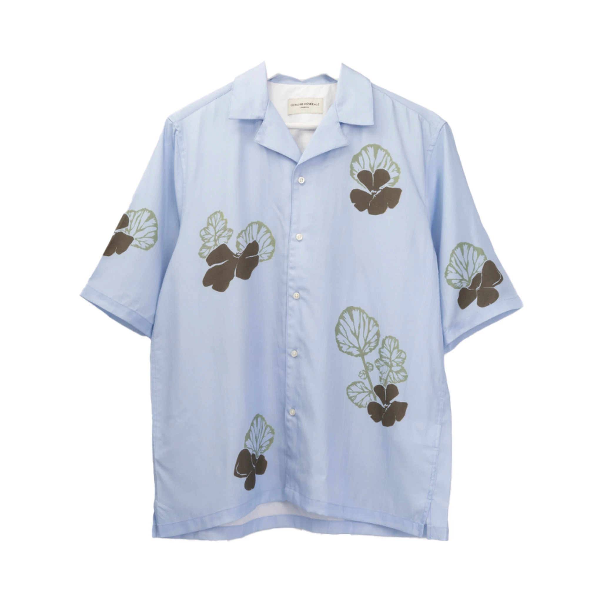 OFFICINE GENERALE Shirts Blue