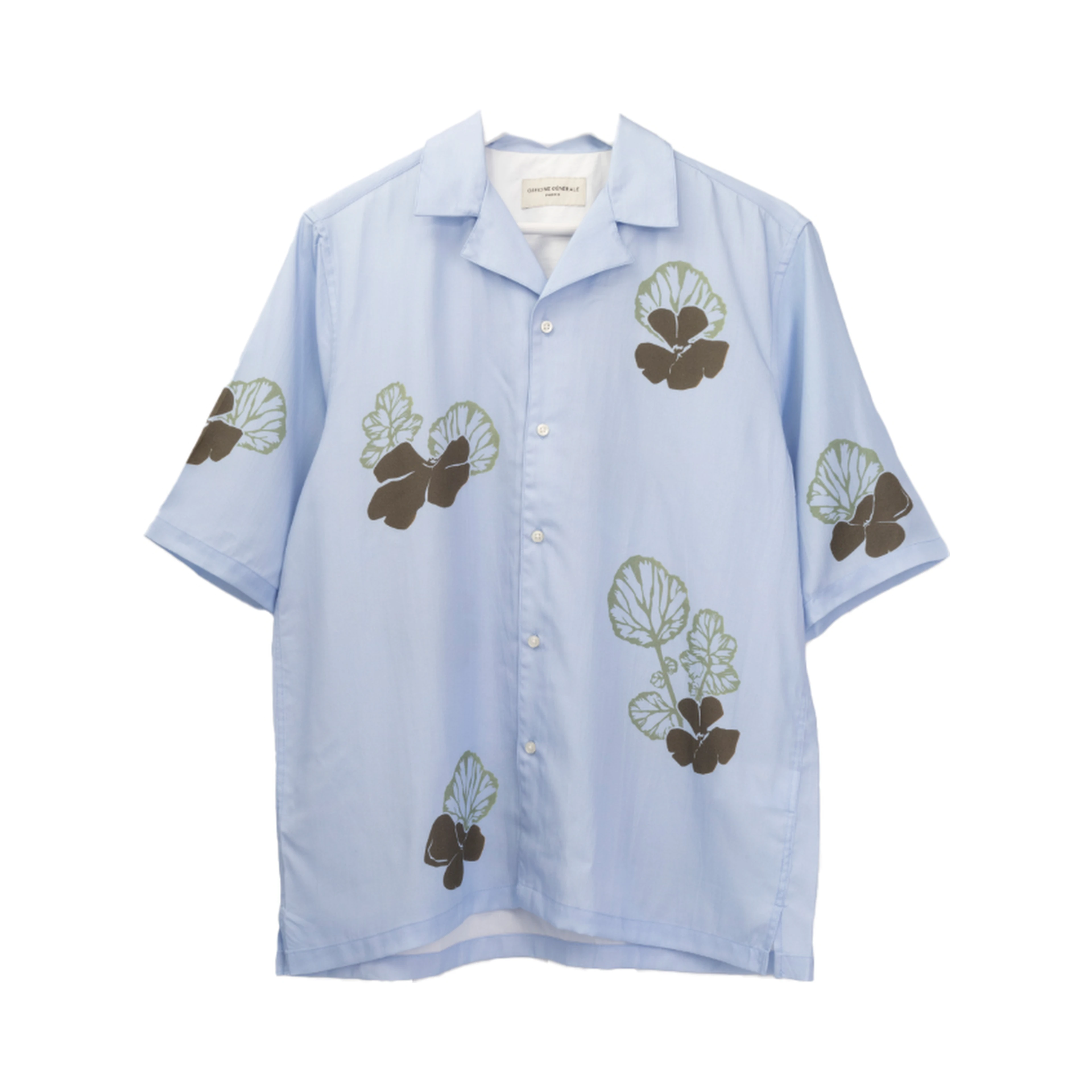 OFFICINE GENERALE Shirts Blue