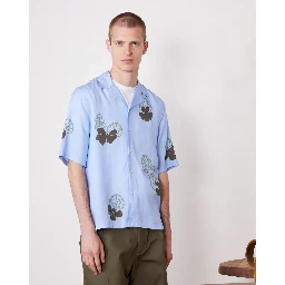 OFFICINE GENERALE Shirts Blue