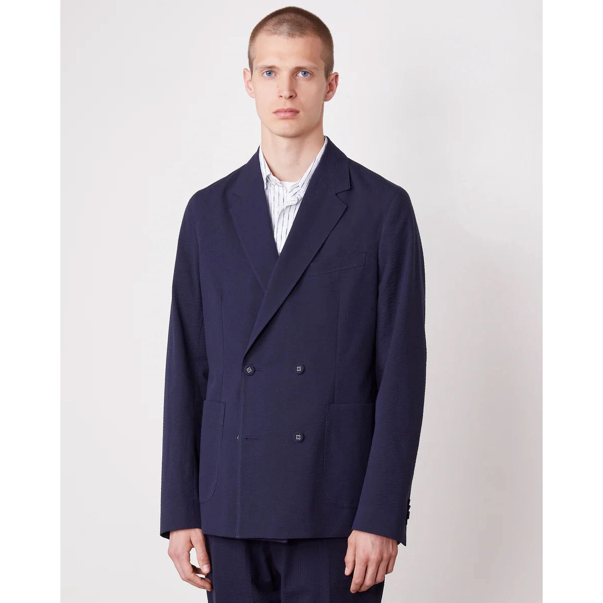 OFFICINE GENERALE Jackets Blue