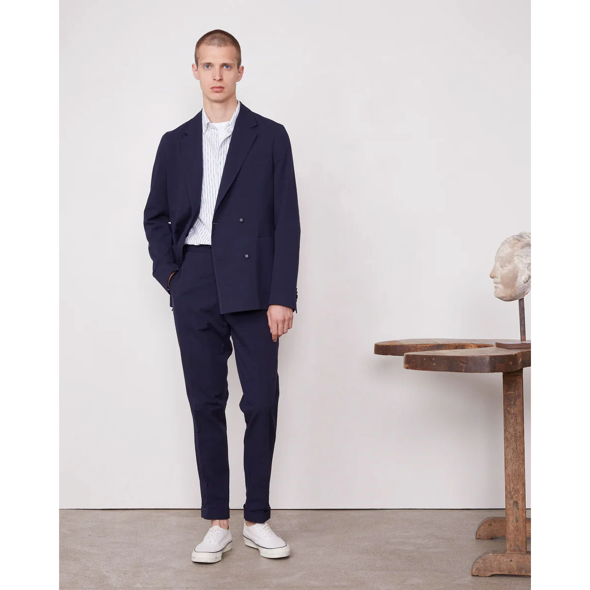 OFFICINE GENERALE Jackets Blue