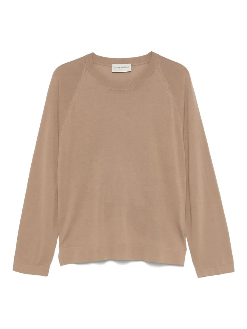 OFFICINE GENERALE Sweaters Beige