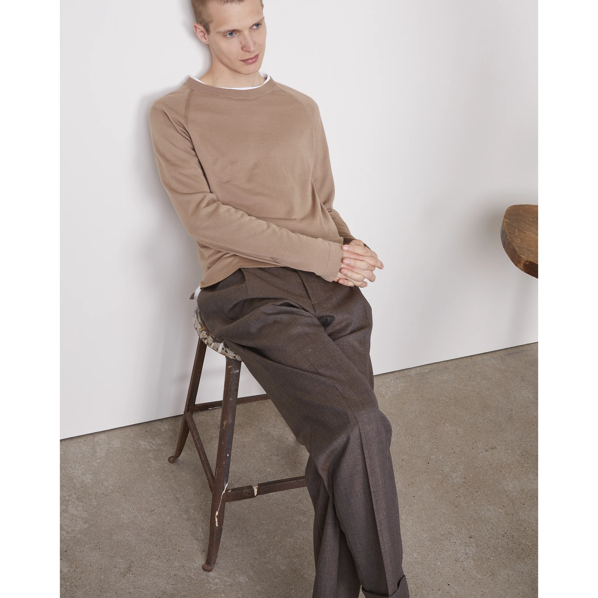 OFFICINE GENERALE Sweaters Beige