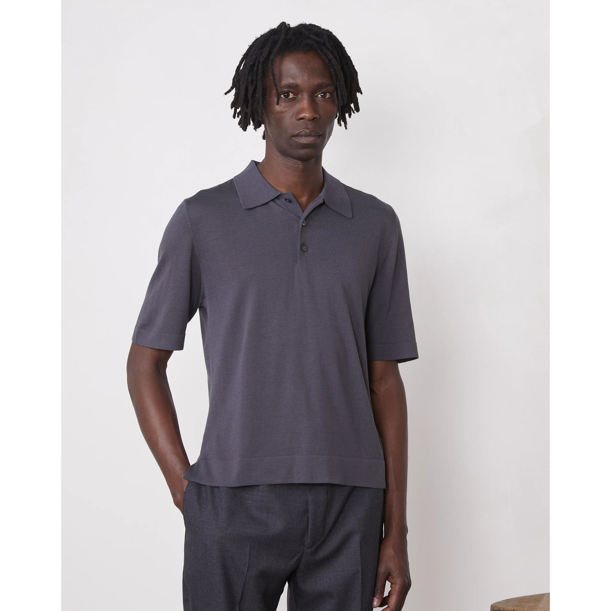 OFFICINE GENERALE T-shirts and Polos Grey