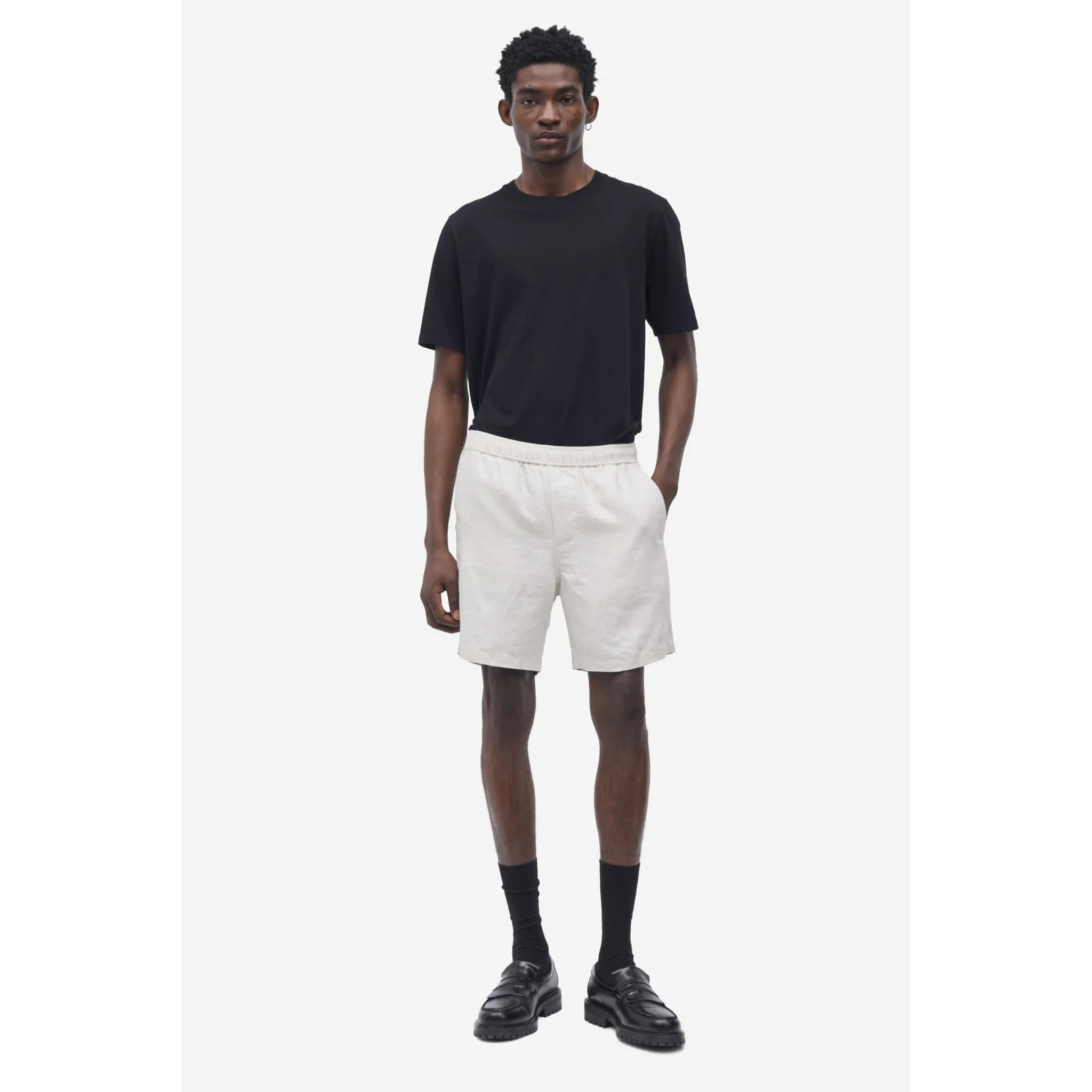 SAMSOE SAMSOE Shorts White