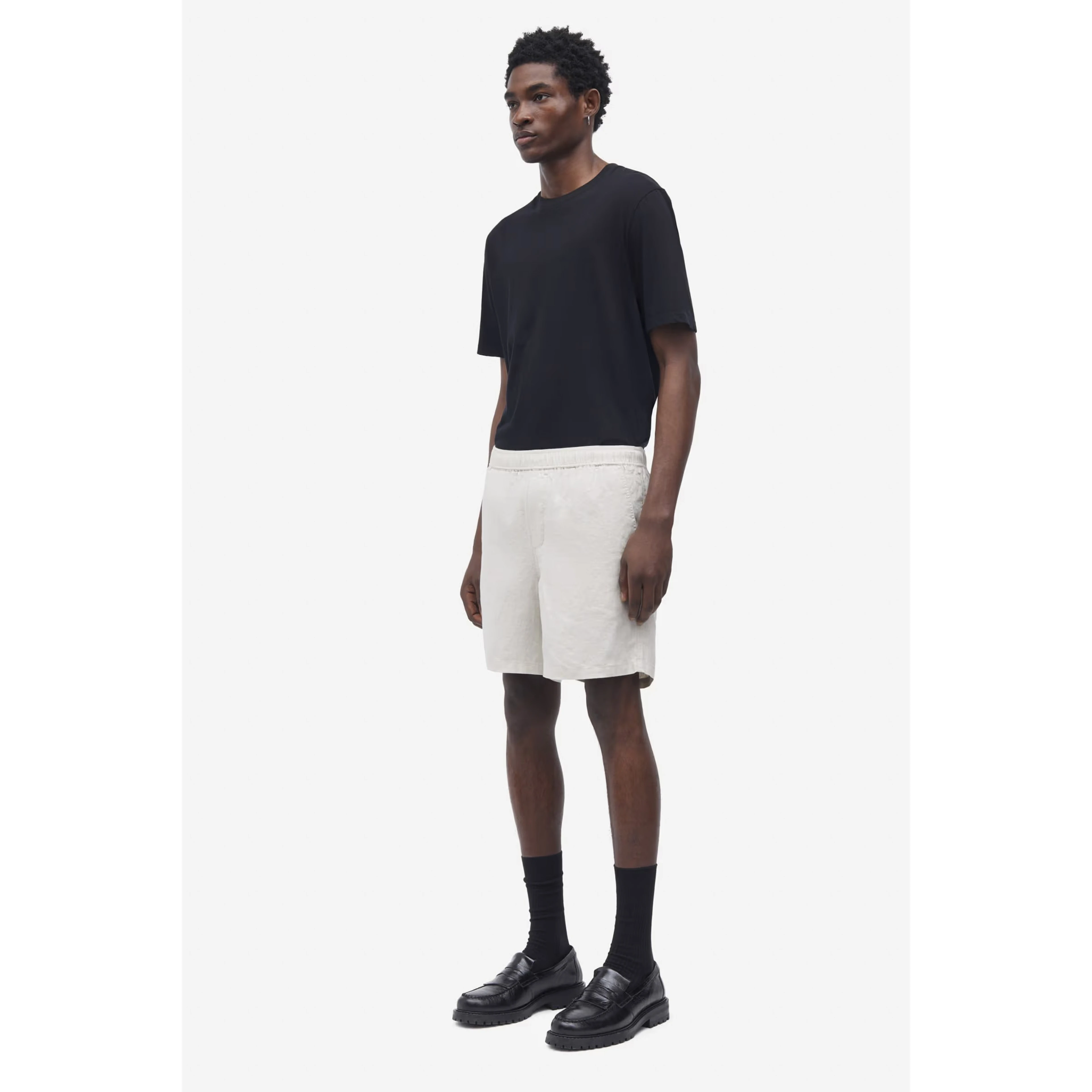 SAMSOE SAMSOE Shorts White