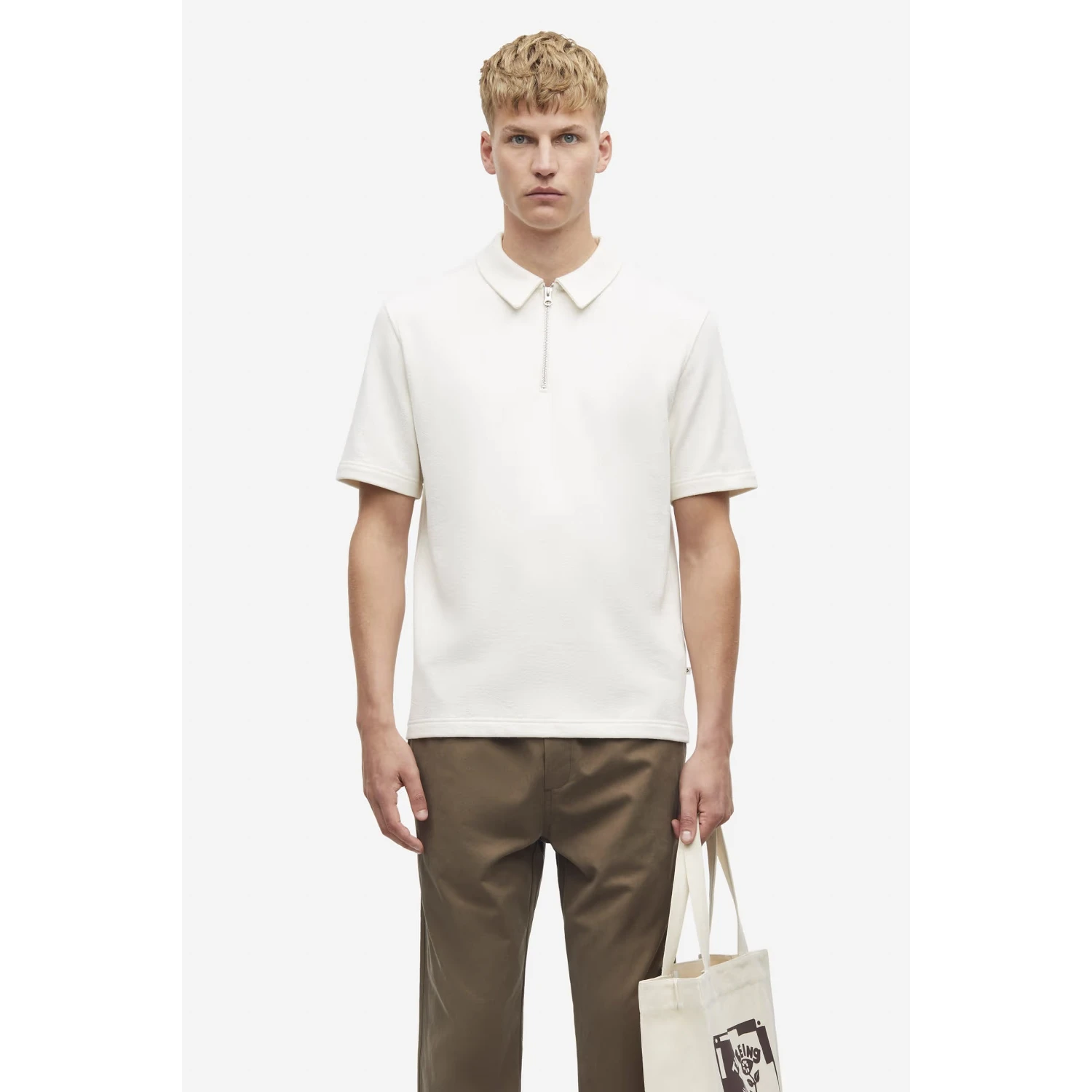 SAMSOE SAMSOE T-shirts and Polos White