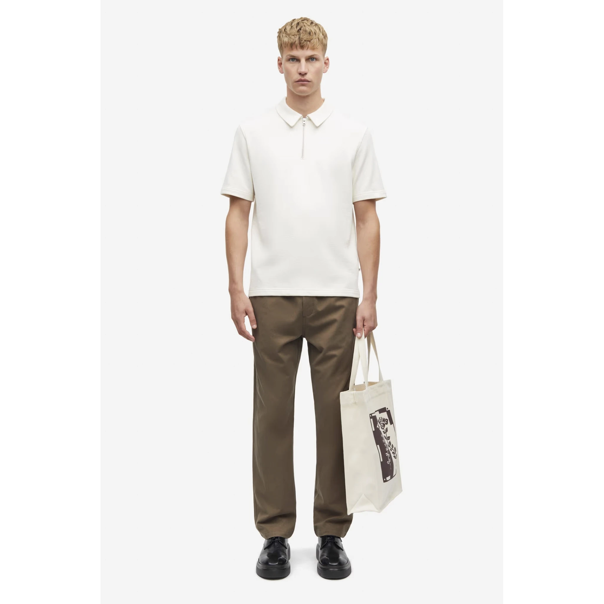 SAMSOE SAMSOE T-shirts and Polos White