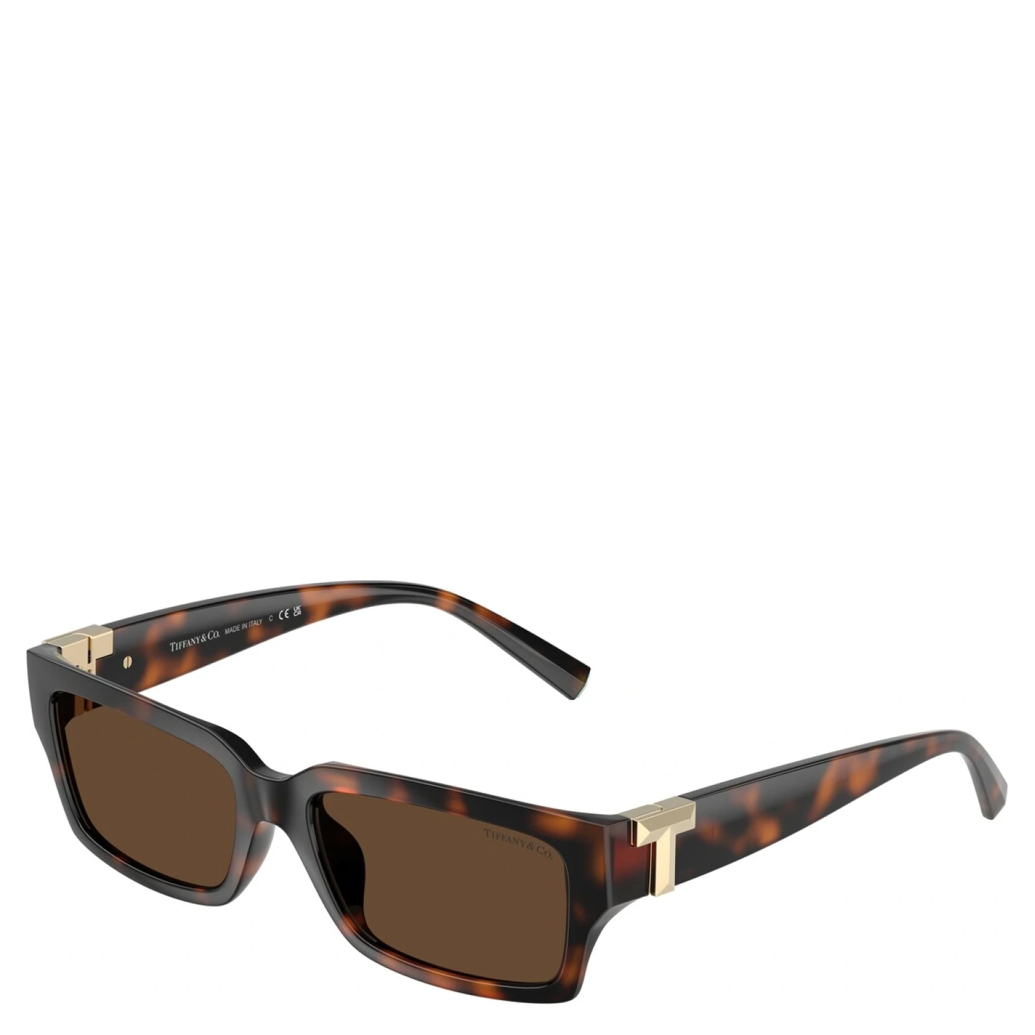 نظارات شمسية بنية اللون من تيفاني آند كو.