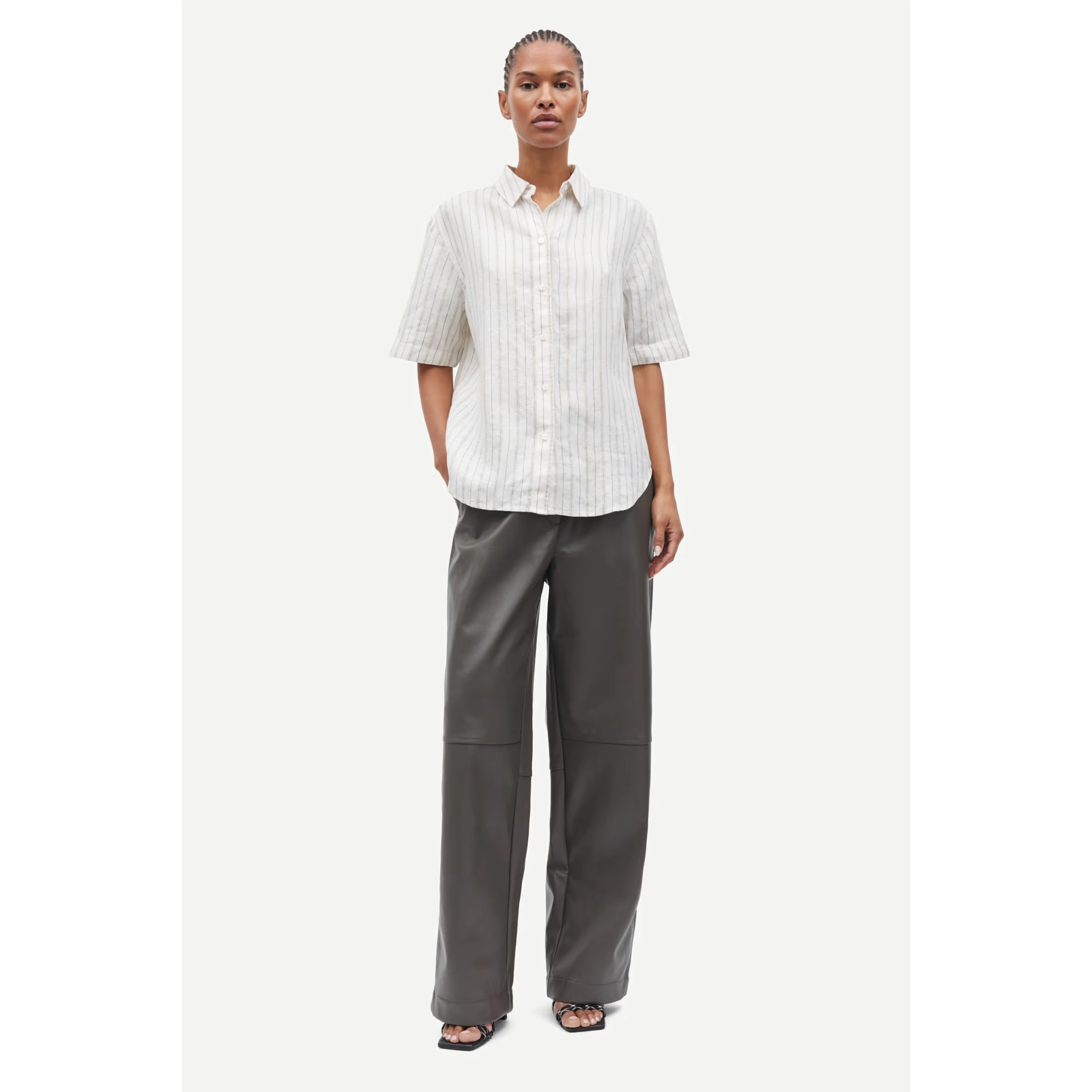 SAMSOE SAMSOE Trousers Grey