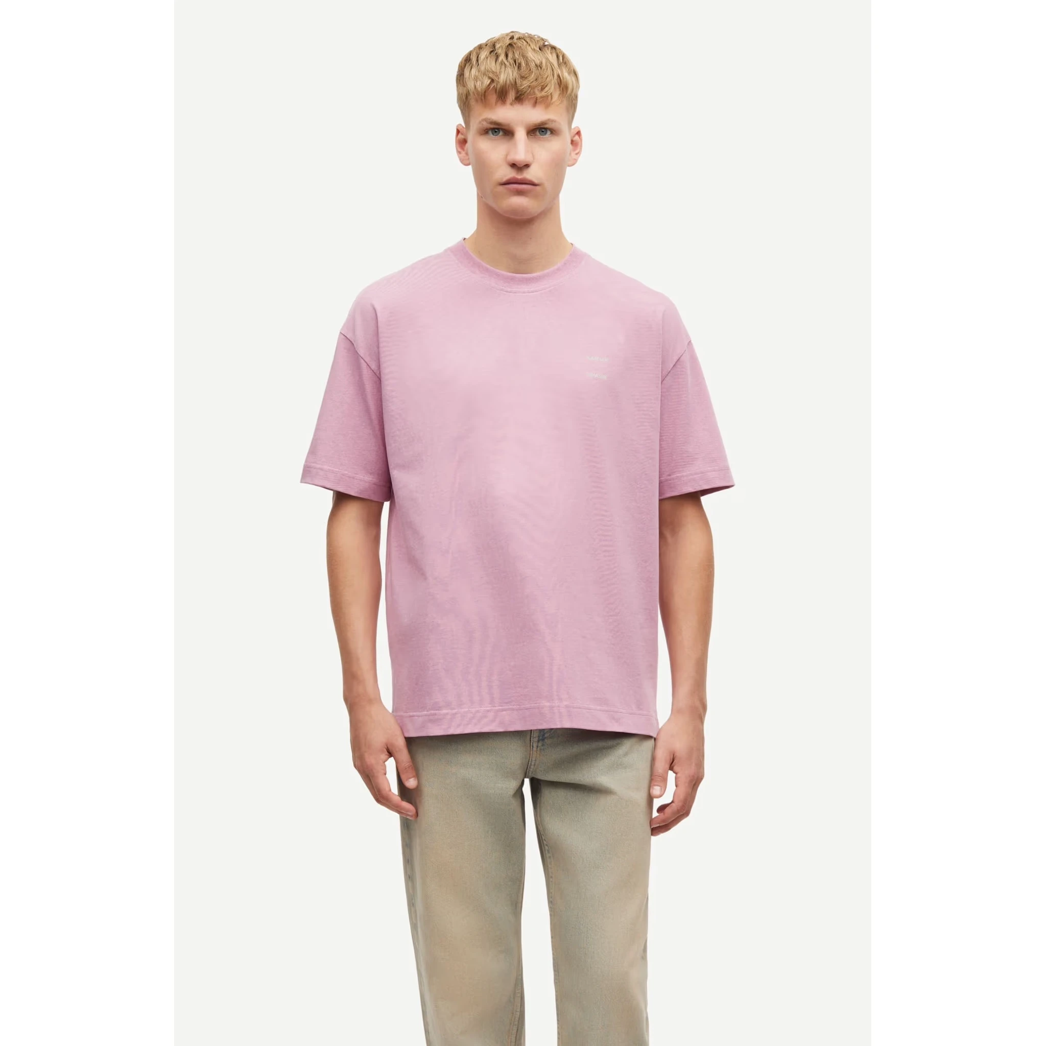 SAMSOE SAMSOE T-shirts and Polos Pink