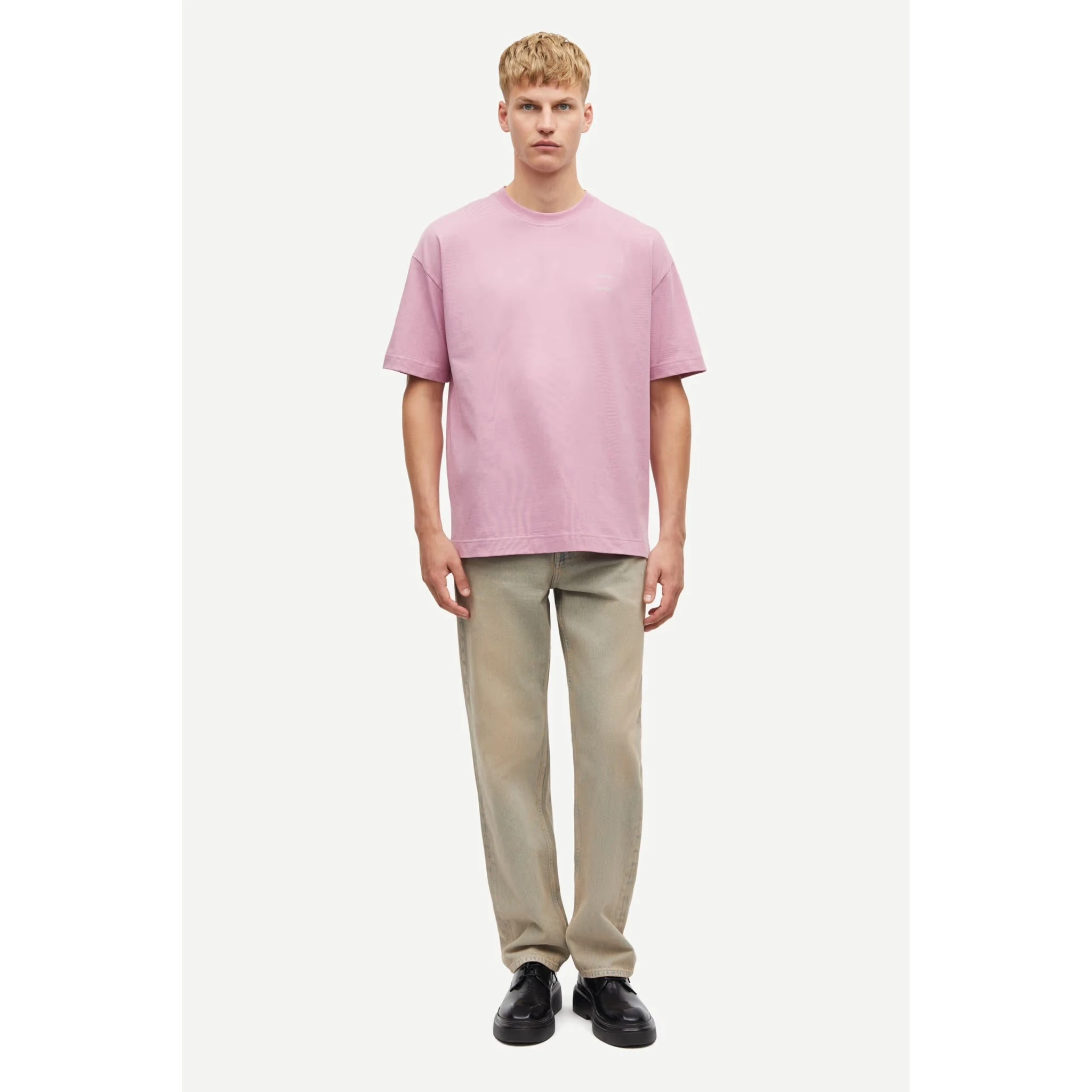 SAMSOE SAMSOE T-shirts and Polos Pink