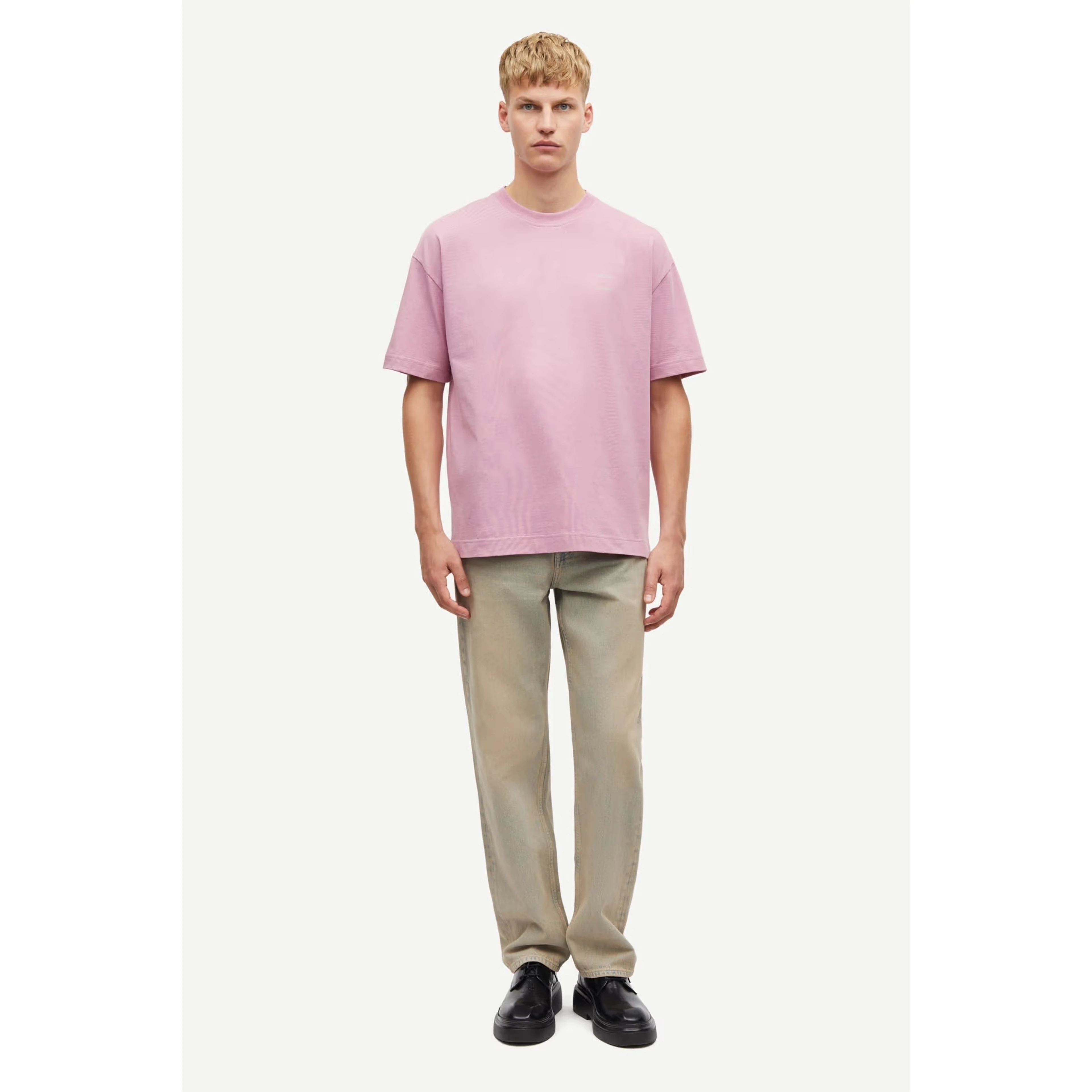 SAMSOE SAMSOE T-shirts and Polos Pink