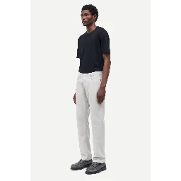 SAMSOE SAMSOE Trousers White