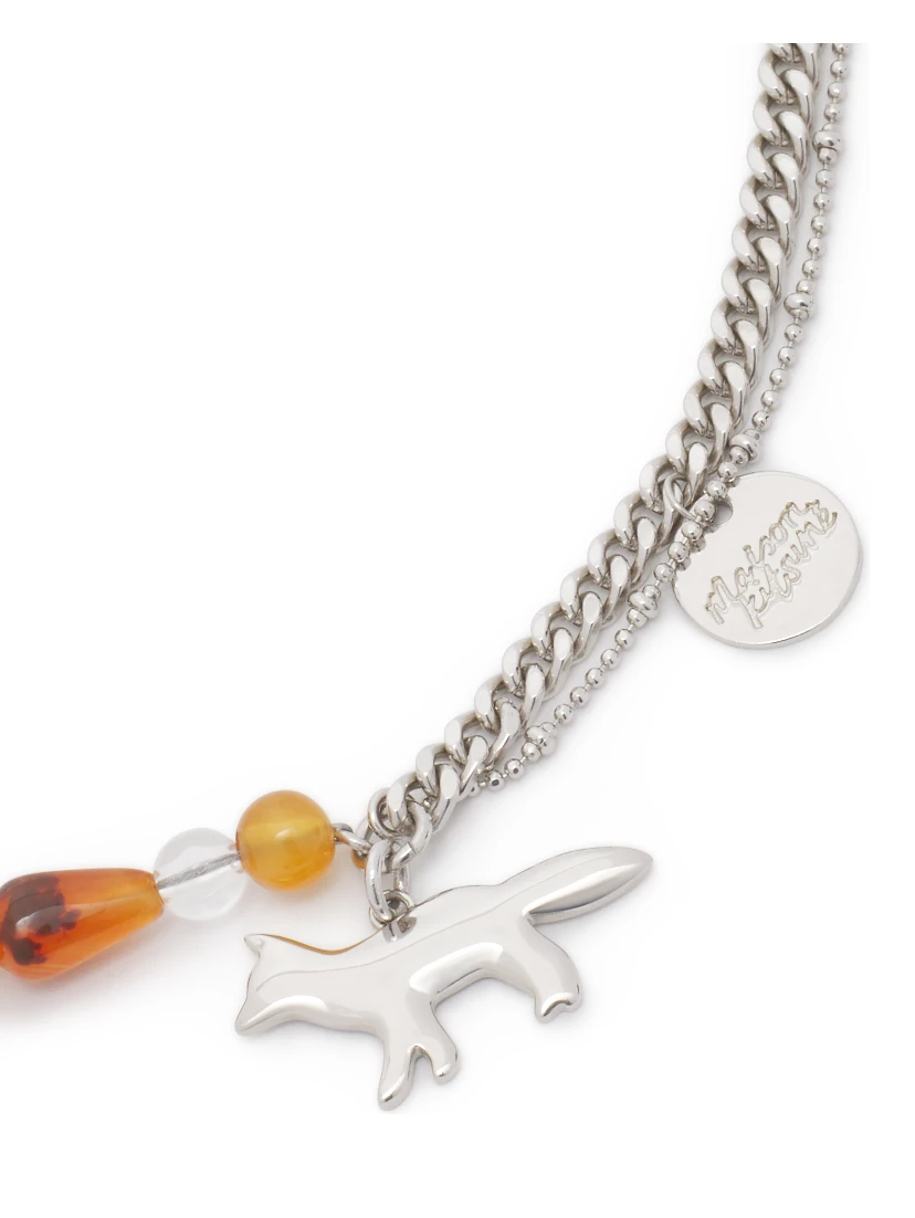 مجوهرات متعددة الألوان من MAISON KITSUNE