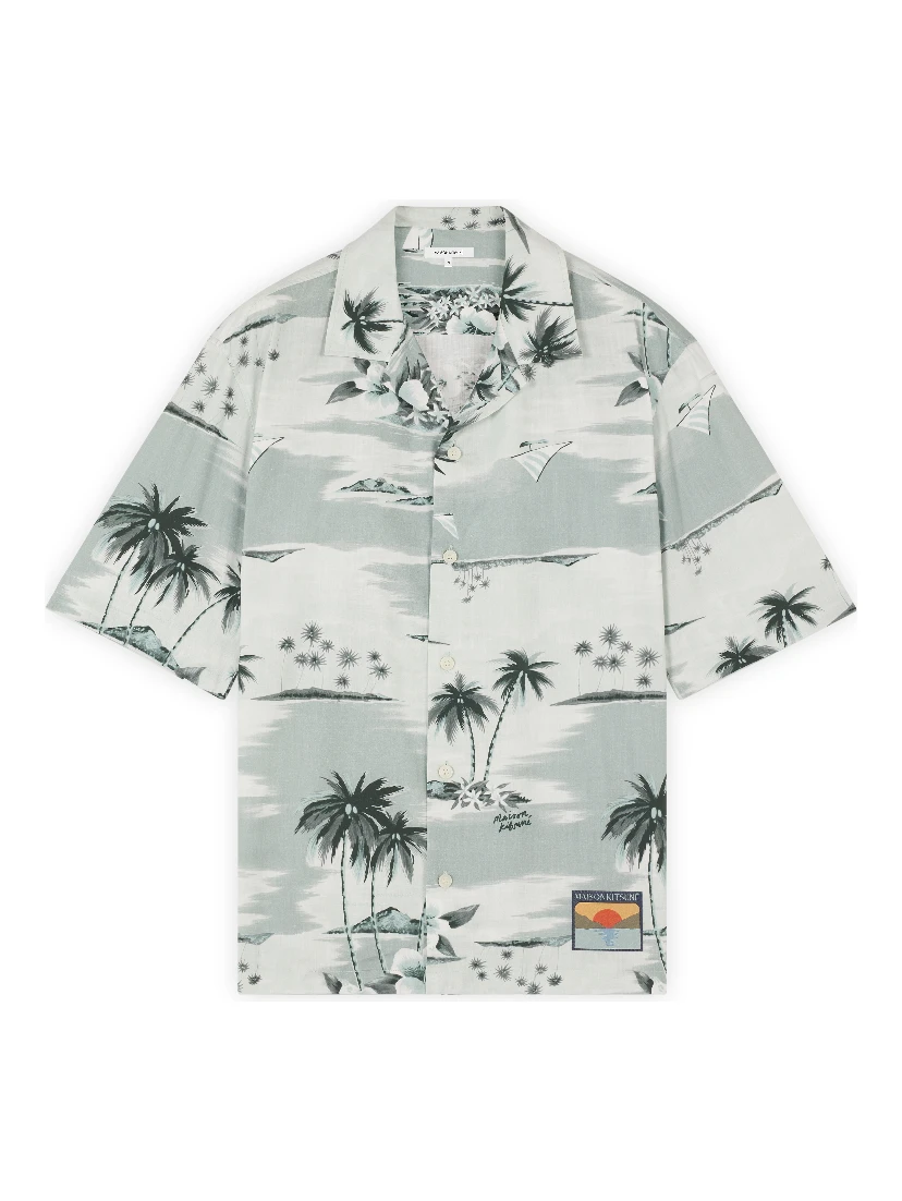 MAISON KITSUNE' Shirts Blue