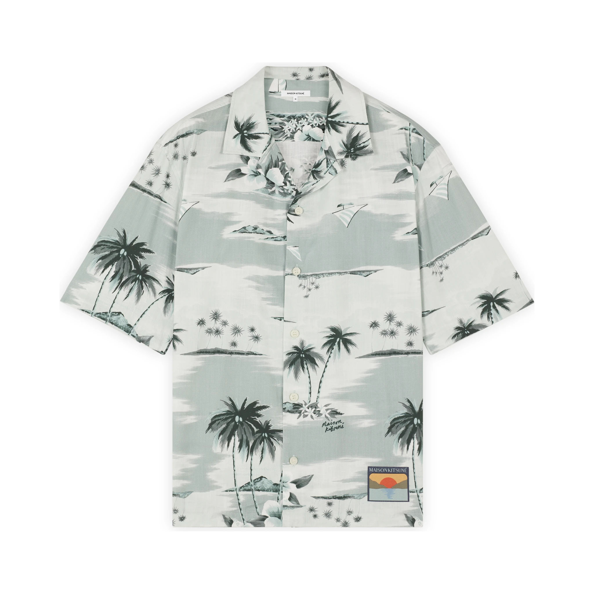 MAISON KITSUNE' Shirts Blue