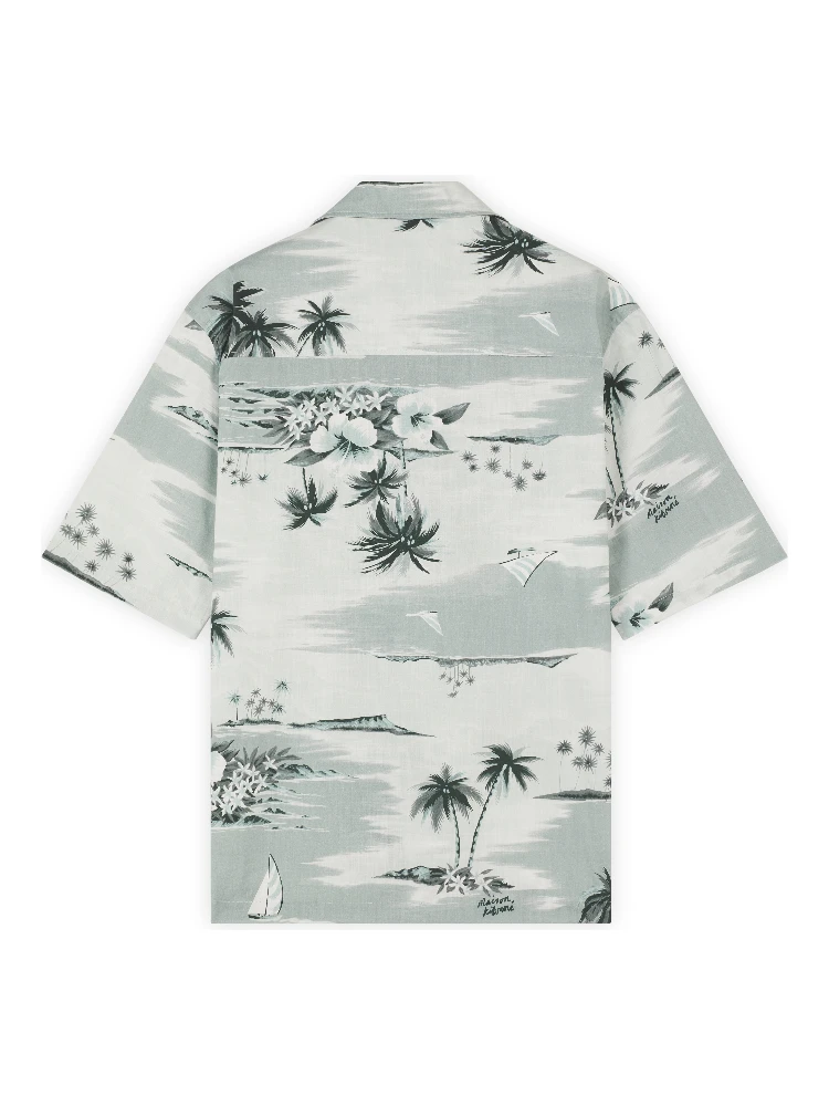 MAISON KITSUNE' Shirts Blue alternative