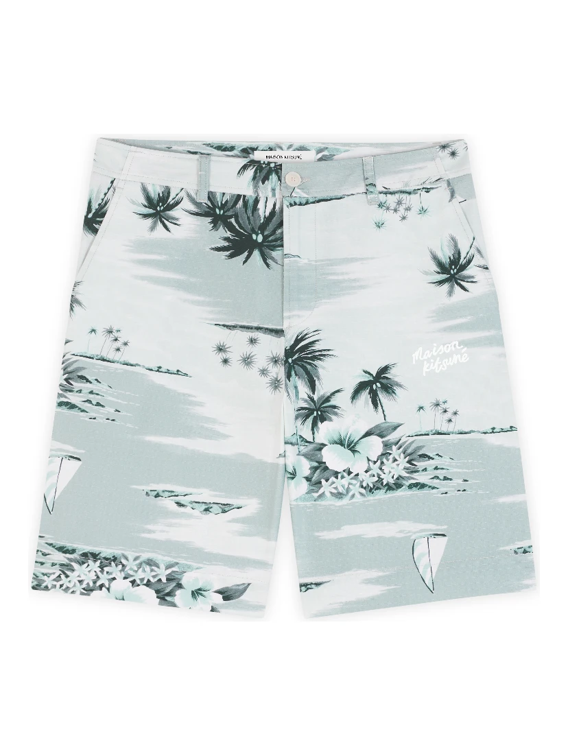 MAISON KITSUNE' Shorts Blue
