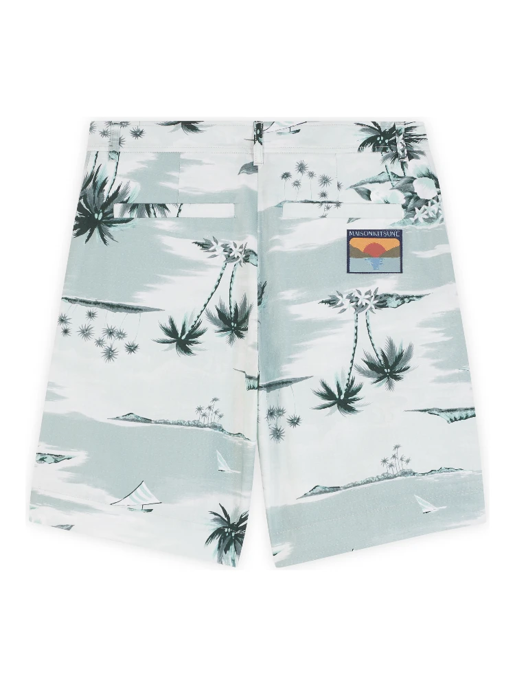 MAISON KITSUNE' Shorts Blue alternative