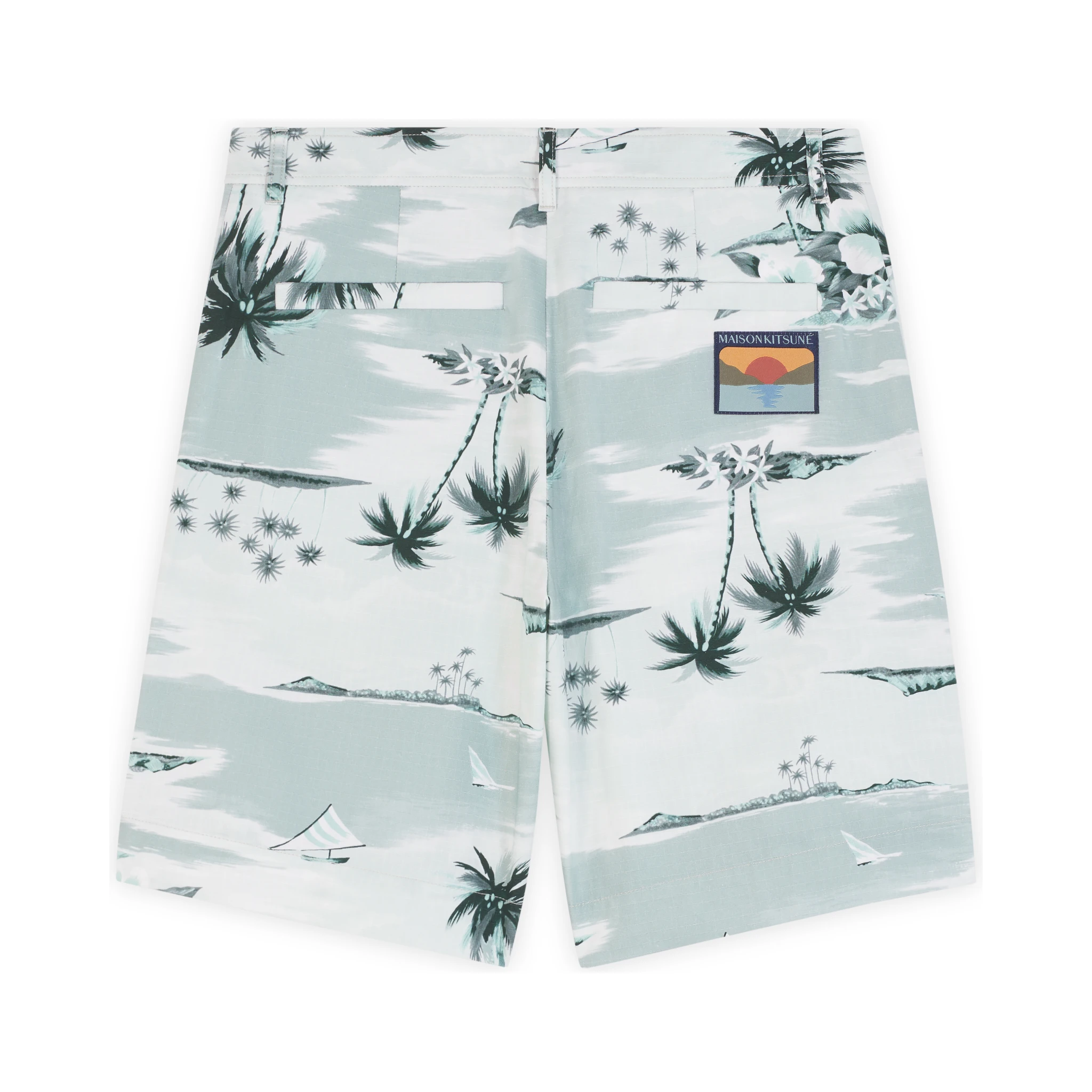 MAISON KITSUNE' Shorts Blue