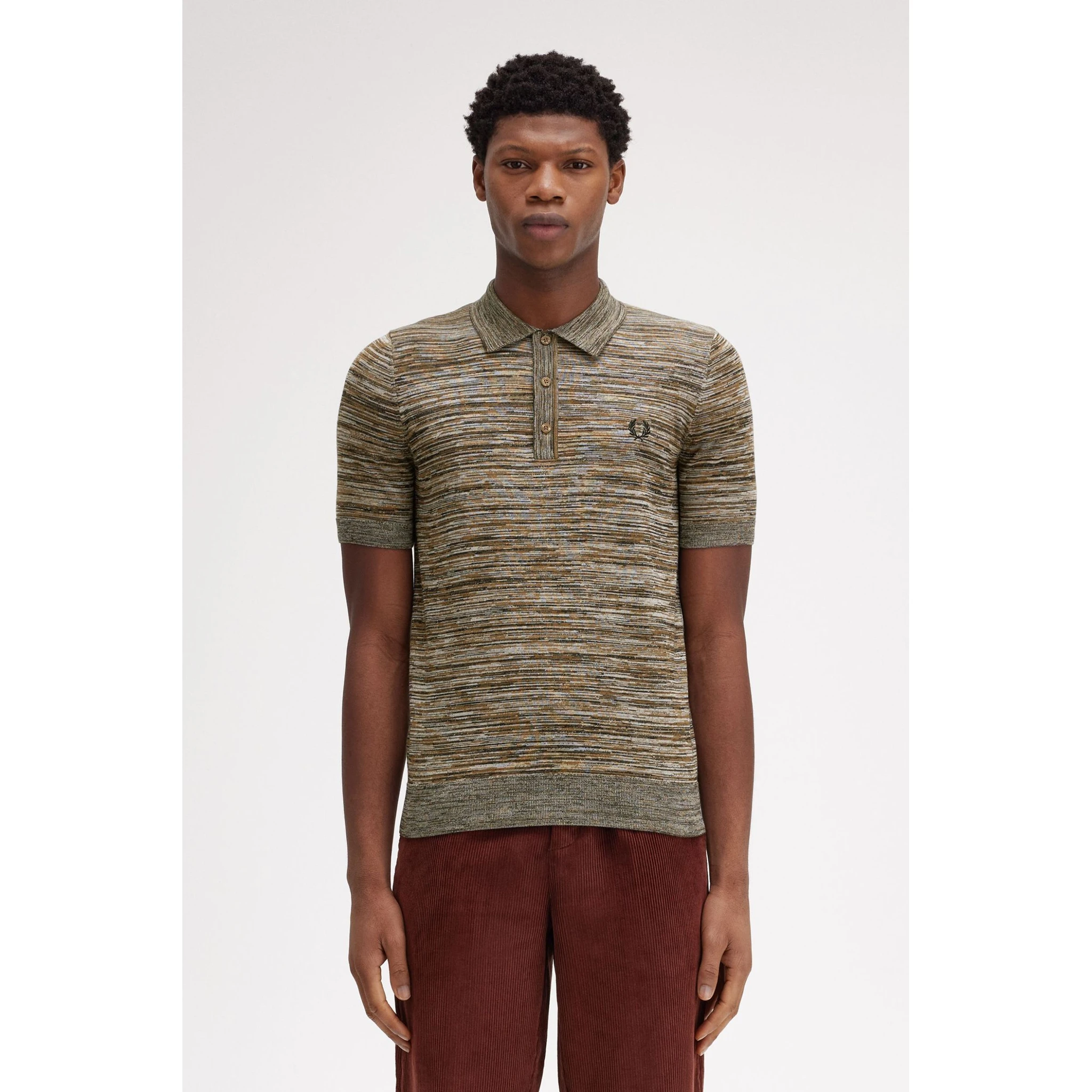 Fred Perry Shirts Brown