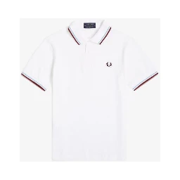 Fred Perry T-shirts and Polos White