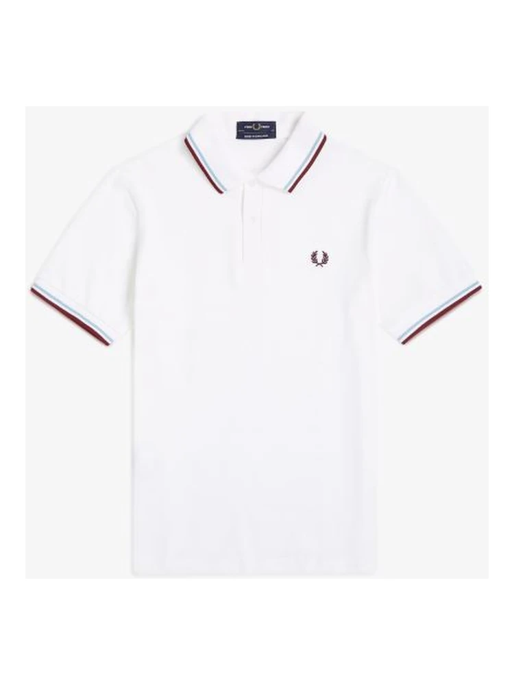 Fred Perry T-shirts and Polos White