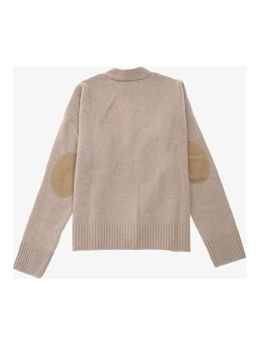 Ami Paris Sweaters Beige