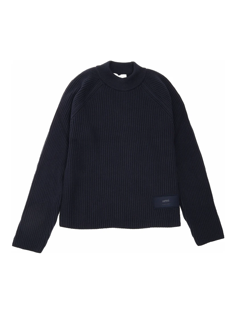 Ami Paris Sweaters Blue