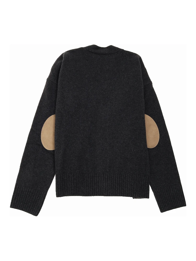 Ami Paris Sweaters Grey alternative