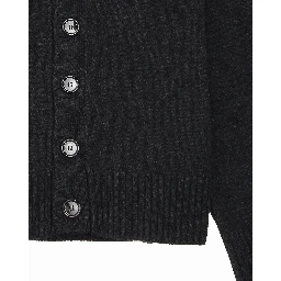 Ami Paris Sweaters Grey